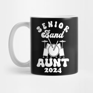 senior Band Aunt 2024 Mug